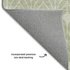 Dalyn The Reserve TR10 Celery Machine Washable Area Rug Backing Image