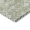 Dalyn The Reserve TR10 Celery Machine Washable Area Rug Corner Image
