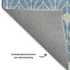 Dalyn The Reserve TR10 Denim Machine Washable Area Rug Backing Image