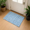Dalyn The Reserve TR10 Denim Machine Washable Area Rug Scatter Lifestyle Image Feature