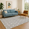Dalyn The Reserve TR10 Gray Machine Washable Area Rug Lifestyle Image Feature