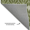 Dalyn The Reserve TR10 Olive Machine Washable Area Rug Backing Image