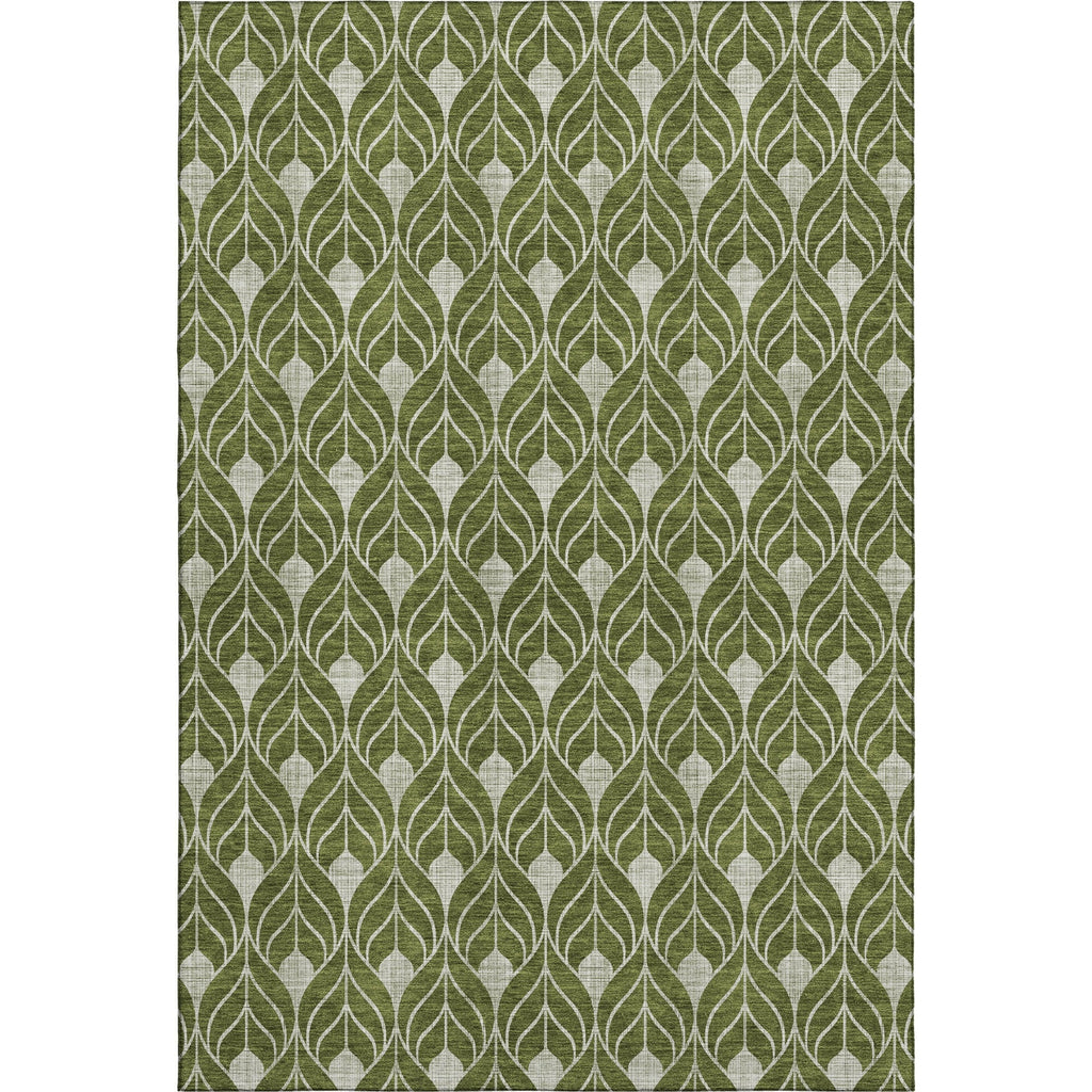 Dalyn The Reserve TR10 Olive Machine Washable Area Rug main image