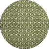 Dalyn The Reserve TR10 Olive Machine Washable Area Rug Round Main Image