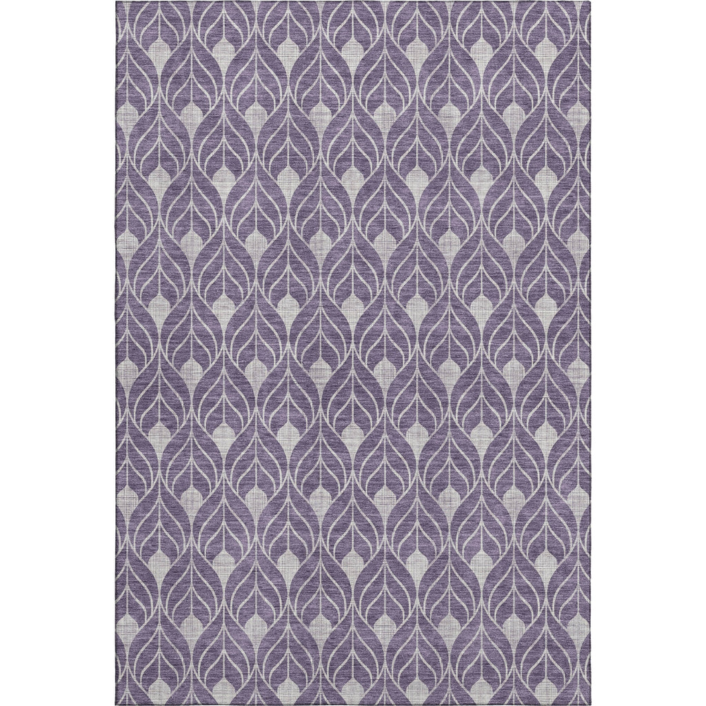 Dalyn The Reserve TR10 Plum Machine Washable Area Rug main image