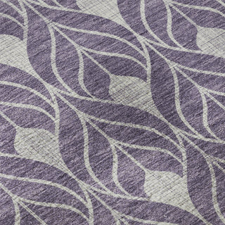 Dalyn The Reserve TR10 Plum Machine Washable Area Rug Swatch Image