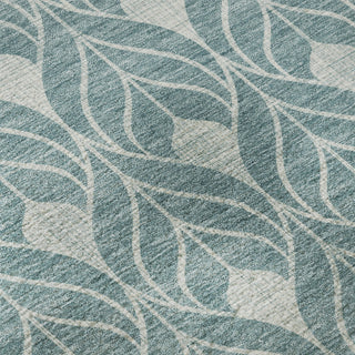 Dalyn The Reserve TR10 Teal Machine Washable Area Rug Swatch Image