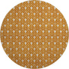 Dalyn The Reserve TR10 Terracotta Machine Washable Area Rug Round Main Image