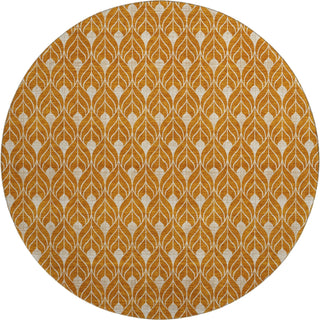 Dalyn The Reserve TR10 Terracotta Machine Washable Area Rug Round Main Image