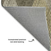 Dalyn The Reserve TR11 Brown Machine Washable Area Rug Backing Image