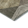 Dalyn The Reserve TR11 Brown Machine Washable Area Rug Corner Image