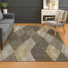Dalyn The Reserve TR11 Brown Machine Washable Area Rug Lifestyle Image Feature