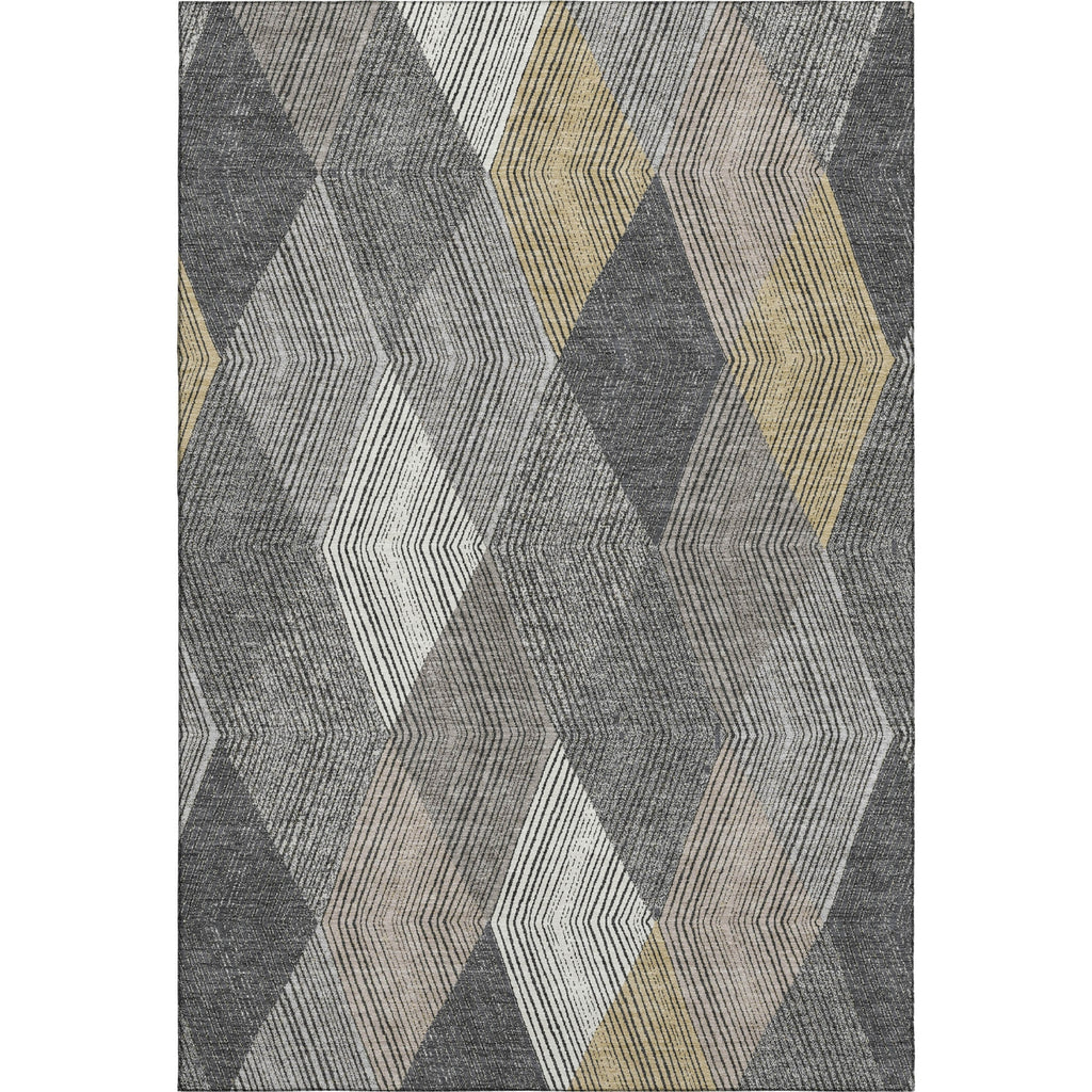 Dalyn The Reserve TR11 Charcoal Machine Washable Area Rug main image