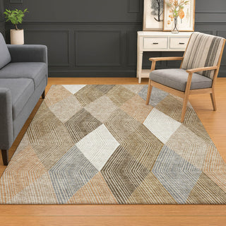 Dalyn The Reserve TR11 Copper Machine Washable Area Rug Lifestyle Image Feature