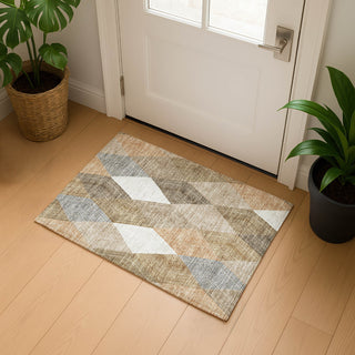 Dalyn The Reserve TR11 Copper Machine Washable Area Rug Scatter Lifestyle Image Feature