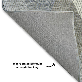 Dalyn The Reserve TR11 Denim Machine Washable Area Rug Backing Image