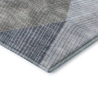 Dalyn The Reserve TR11 Denim Machine Washable Area Rug Corner Image