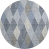 Dalyn The Reserve TR11 Denim Machine Washable Area Rug Round Main Image