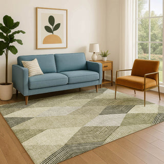 Dalyn The Reserve TR11 Fern Machine Washable Area Rug Lifestyle Image Feature