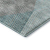 Dalyn The Reserve TR11 Turquoise Machine Washable Area Rug Corner Image