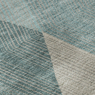 Dalyn The Reserve TR11 Turquoise Machine Washable Area Rug Swatch Image