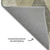 Dalyn The Reserve TR11 Wheat Machine Washable Area Rug Backing Image