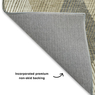 Dalyn The Reserve TR11 Wheat Machine Washable Area Rug Backing Image