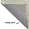 Dalyn The Reserve TR12 Beige Machine Washable Area Rug Backing Image