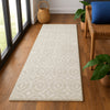 Dalyn The Reserve TR12 Beige Machine Washable Area Rug Runner Lifestyle Image Feature
