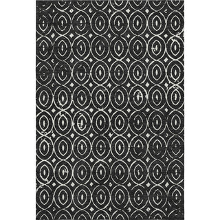 Dalyn The Reserve TR12 Black Machine Washable Area Rug main image