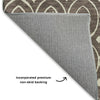 Dalyn The Reserve TR12 Brown Machine Washable Area Rug Backing Image