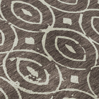Dalyn The Reserve TR12 Brown Machine Washable Area Rug Swatch Image