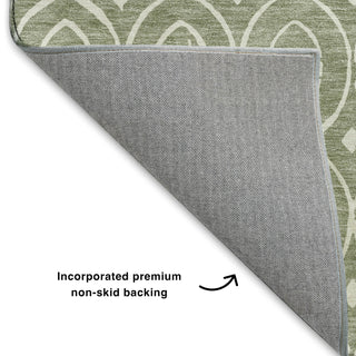 Dalyn The Reserve TR12 Fern Machine Washable Area Rug Backing Image