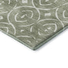 Dalyn The Reserve TR12 Fern Machine Washable Area Rug Corner Image