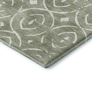 Dalyn The Reserve TR12 Fern Machine Washable Area Rug Corner Image