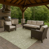 Dalyn The Reserve TR12 Fern Machine Washable Area Rug Outdoor Lifestyle Image Feature