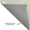 Dalyn The Reserve TR12 Ivory Machine Washable Area Rug Backing Image