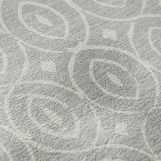Dalyn The Reserve TR12 Silver Machine Washable Area Rug Swatch Image