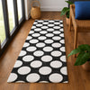Dalyn The Reserve TR13 Black Machine Washable Area Rug Runner Lifestyle Image Feature