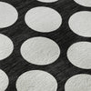 Dalyn The Reserve TR13 Black Machine Washable Area Rug Swatch Image