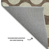 Dalyn The Reserve TR13 Coffee Machine Washable Area Rug Backing Image