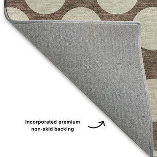 Dalyn The Reserve TR13 Coffee Machine Washable Area Rug Backing Image