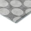 Dalyn The Reserve TR13 Gray Machine Washable Area Rug Corner Image