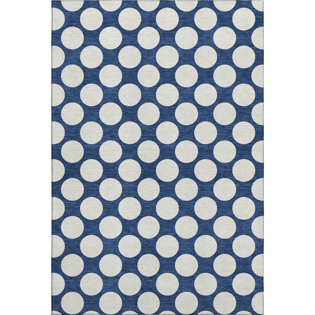 Dalyn The Reserve TR13 Navy Machine Washable Area Rug main image