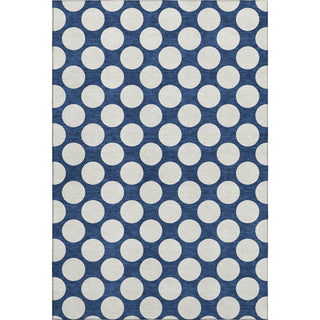 Dalyn The Reserve TR13 Navy Machine Washable Area Rug main image