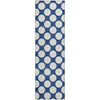 Dalyn The Reserve TR13 Navy Machine Washable Area Rug Runner Main Image