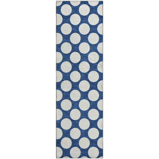 Dalyn The Reserve TR13 Navy Machine Washable Area Rug Runner Main Image