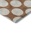 Dalyn The Reserve TR13 Paprika Machine Washable Area Rug Corner Image