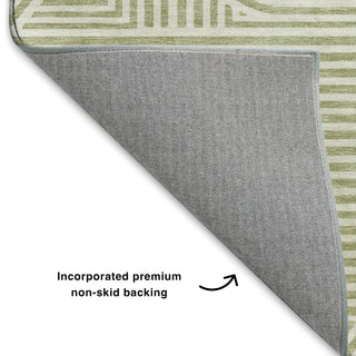 Dalyn The Reserve TR14 Aloe Machine Washable Area Rug Backing Image