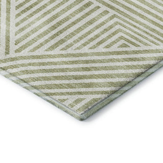 Dalyn The Reserve TR14 Aloe Machine Washable Area Rug Corner Image